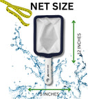 Grime Gripper Hot Tub Skimmer - Fine Mesh Hot Tub Net, Durable and Lightweight, Ideal Small Fish Net for Spa and Hot Tub Owners, Efficient Debris Removal Tool (1 Net)