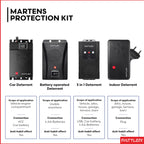 PATTLER® Best Mouse Repellent for Cars | Mouse Repellent with Connection to 12V Car Battery | Ultrasonic Pest Repeller | Mice Repellent for Engines Under Hood I Long Term Pest Control | 1 Unit