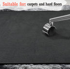 Placoot Heavy Duty Office Chair Mat for Carpet and Hardwood Floor Bohemian Desk Chair Mat Rug 36'' x 48'' Jacquard Woven Surface Floor mats for Office Home