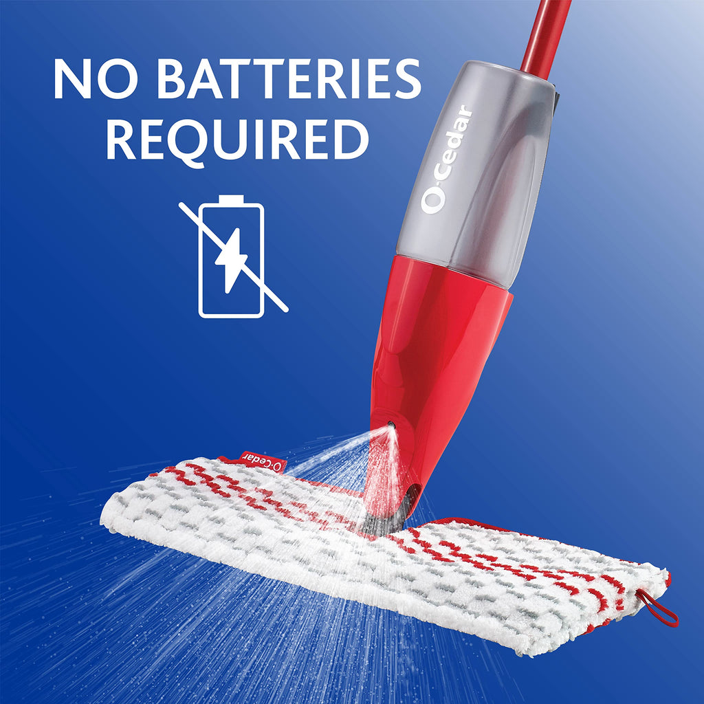 O-Cedar ProMist MAX Microfiber Spray Mop, Red