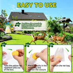 CKUKARM 36 Pack Deer Repellent & Rabbit Repellent Outdoor for Garden - Scent-Based Deer Deterrent to Protect Plants & Flowers - Keep Deer Rabbit Out of Yard