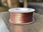 Kinter Cable 100ft 16-Gauge Audio Stereo Speaker Wire Cable, 100 Feet, 30.48 Meters, 2 Conductor, Polarity Marked, Flexible Clear PVC, CCA, Home Theater, HiFi, Surround or Auto Amps