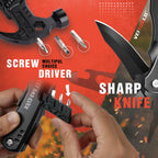 VEITORLD Gifts for Men Dad, Cool Fathers Day Birthday Gifts Ideas for Men Grandpa Papa from Daughter Wife Son, BEST DAD EVER Gift, All in One Survival Tools Hammer Multitool, Camping Hunting Presents