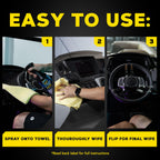 Meguiar's Marine & RV Hybrid Ceramic All Surface Sealant - Premium Fiberglass and Gel Coat Sealant that Boosts Gloss, Beading & Protection from UV Damage - Easy to Apply and Wipe Off – 32 Oz Spray