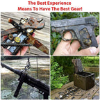 2625 lbs Fishing Magnet Kit, Double Sided Magnet Fishing Kit with Rope, Super Strong Fishing Magnet for Retrieving Items in River, Lake, Beach, Lawn, 4.57" Diameter