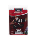 MUELLER Sports Medicine MTape Rolls To Go, Quality Athletic Tape, Easy to Tear for Fast & Effective Taping, 1.5" x 10 Yards Per Roll, 6 Rolls, Black