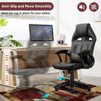 Office Chair Mat for Hardwood Floor&Tile Floor,36"X 48" Heavy Duty Desk Chair Mat for Hard Floors,Under Desk Rug for Rolling Computer Chair,Anti Slip,Low Pile Carpet Floor-Geo Multi