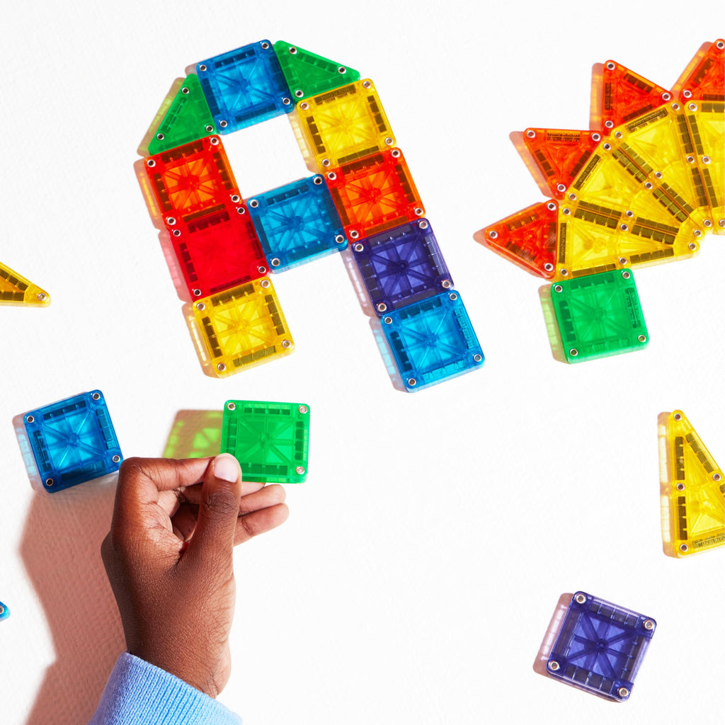 MAGNA-TILES microMAGS 70-Piece Deluxe Magnetic Construction Set, The Original Magnetic Building Brand