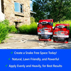 Nature’s MACE Snake Repellent 7LB Granular/Covers 3,600 Sq. Ft. / Keep Snakes Out of Your Garden, Yard, Home, attic and More/Snake Repellent/Safe to use Around Home, Children, & Plants
