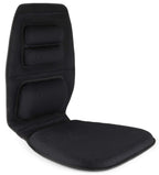 FOMI Premium Gel Cushion and Firm Back Support | Seat Cushion Pad and Upper Lower Thoracic and Lumbar Pillow for Car, Office Chair | Pressure Sore, Coccyx Pain Relief | Posture Aid (Grid Gel)