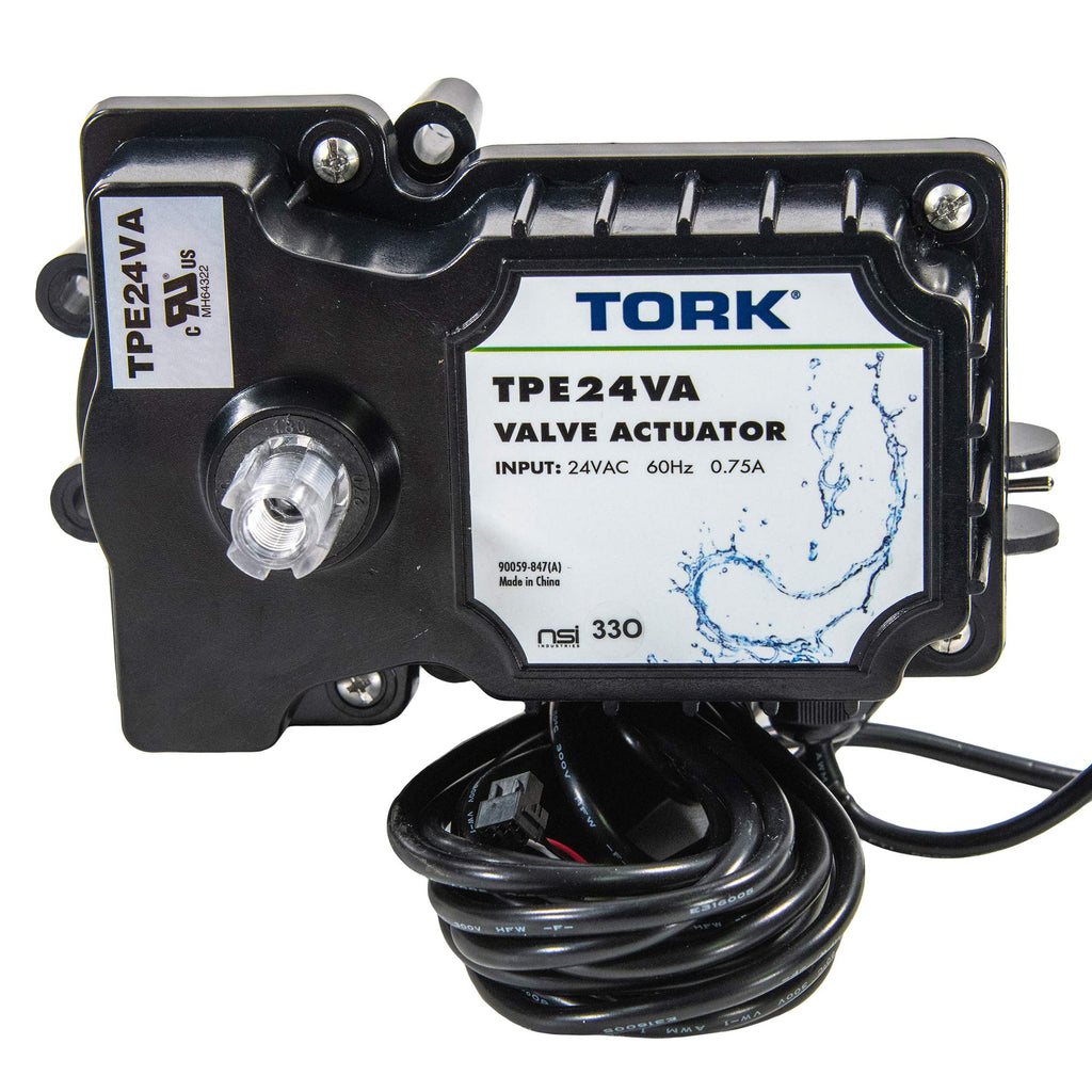TORK TPE24VA 24-Volt Authentic Valve Actuator Control, Compatible with all 24VAC Control Systems, for Pools, Spa, Solar Equipment, UL Approved for Safety