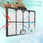 Ultra-Fine Filter Panels Compatible with Dolphin Robotic Pool Cleaners,Replace Part#9991467-R4,Pleated Cartridge Filter Replacement for Dolphin S200,Proteus DX4,Active 20,Active 30,M600,S300i
