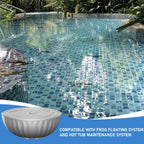 Vickmons Hot Tubs Replacement Cartridges Compatible with Frog @Ease Floating System SmartChlor Cartridges, Ideal for Hot Tubs Up to 600 Gallons, (5 Packs)