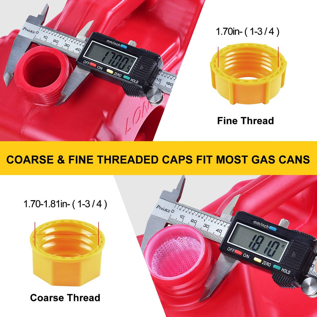 Gas Can Spout Replacement, Gas Can Nozzle Replacement, (3 Kit-Yellow) For Most 1/2/5/10 Gallon Gas Cans. Replacement gas can spout, Gas Can Replacement Spout. The tube is soft and flexible to use