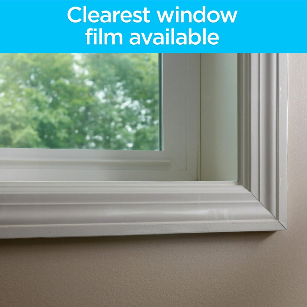 3M Indoor Window Insulation, Insulator Kit for 5 Windows 3ft x 5ft, Keeps Cold Air Out and Warm Air In, Includes Heat Shrink Window Film and Scotch Window Film Mounting Tape (2141W-6)