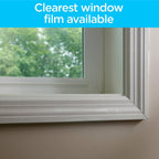 3M Indoor Window Insulation, Insulator Kit for 5 Windows 3ft x 5ft, Keeps Cold Air Out and Warm Air In, Includes Heat Shrink Window Film and Scotch Window Film Mounting Tape (2141W-6)