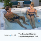 FreshWater Smart Monitoring Sensor - Smart Water Monitor for Spas & Hot Tubs - Smart Monitoring Sensor for Salt Systems - Sensor with Hourly Water Testing to Help Maintain Clean, Natural-Feeling Water