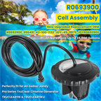 Replacement for Jandy Zodiac R0693900 TruClear Salt Cell Assembly for All Jandy Pro Series TruClear Chlorine Generating System TRUCLEAR11K & TRUCLEAR11KU Pools up to 35,000 Gallons Upgraded Black