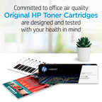 HP 206A Black Toner Cartridge | Works with HP Color LaserJet Pro M255, HP Color LaserJet Pro MFP M282, M283 Series | W2110A , 1 Count ( Pack of 1)