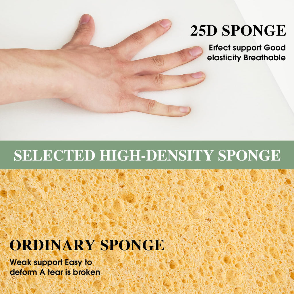 King Size Bed Wedge Pillow - for Headboard Gap/Headboard Pillow/Mattress Wedge /Bed Gap Filler (76"x10"x6") - Bloster Triangle Pillow for Sleeping To Fill Gap (0-8") Between Headboard and Mattress
