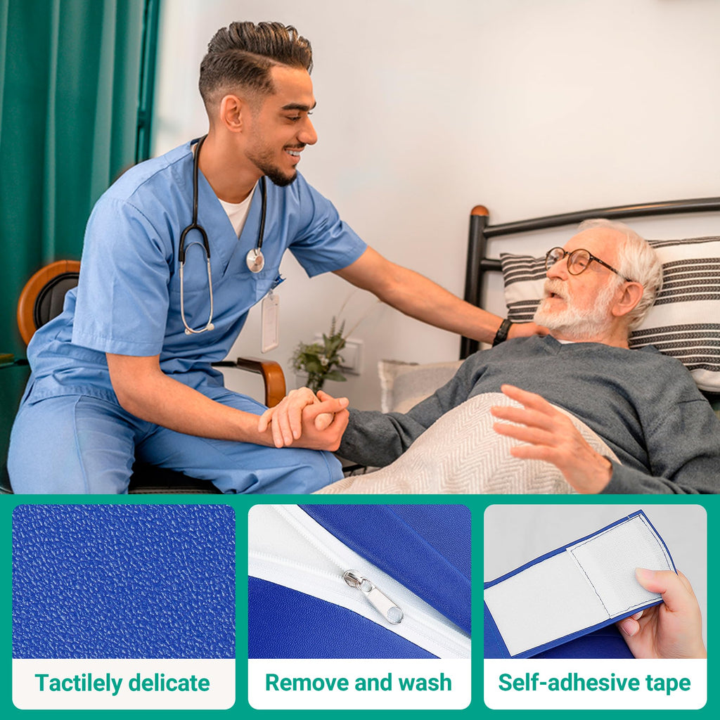 VitalEase Bedridden Patients: Patient Turning Devices and Bedroll Pillows for Elderly, Orthopedic and Convenience (Regular)