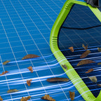 Sepetrel,Pool Net,Professional Swimming Pool Leaf Skimmer Nets for Cleaning with Nylon Deep Bag,Heavy Duty Aluminum Frame & Handle Rake(Pole Not Included)