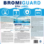 BROMIGUARD Bromine Tablets 1 Inch 1.8 Lbs for Spa Hot Tub Chemical Sanitizer Bromine Tabs | Long-Lasting 1" Brominating Tablets for Pools | Less Chlorine Odor 1.8 Pounds