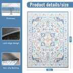 Office Chair Mat,36’’ X 48’’ Chair Mats with Non-Slip Backing,Modern Desk Chair Mat,Offices Chair Mats for Hardwood Floor,Office Rug Easy to Move，Floor Mat for Offices Chair Cleaned Easily