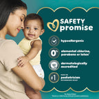 Pampers Swaddlers Diapers, Size 4 (15-34 lbs), 150 Count, Hypoallergenic, Absorbent, Keeps Baby Dry and Comfortable, Skin Safe Disposable Baby Diaper