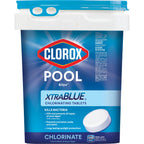 Clorox Pool&Spa XTRABLUE 3” Chlorinating Tablets, Individually Wrapped, Kills Bacteria & Stops Algae (35 LB)