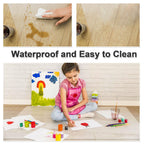 100pointONE Large Office Chair Mat for Hardwood Floor - 46" x 72" Clear Floor Protector Mat for Rolling Chair on Hardwood, Easy Glide Desk Chair Mat for Home & Office