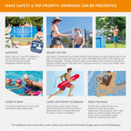 INTEX 28205EH Metal Frame Above Ground Swimming Pool: 8ft x 20in – Puncture-Resistant Material – Easy Assemble – Rust Resistant – 483 Gallon Capacity