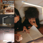 Led Desk Lamp Dimmable Desk Light Reading Lamp 3 Lighting Modes, Eye Protection Accessories, Study Desk Lamp Equipped USB Charger Suitable for Home Office is for Gift Giving