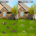 Snake Repellent for Yard 10 Pack, Ultrasonic Mole Repellent,Solar Powered Gopher Repeller Sonic Mole Deterrent Spikes, Snake Gopher Mole Vole Repellent Outdoor for Lawn Garden & Yard