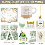 Self Care Gifts for Women Spa Gift Basket Birthday Gifts for Women , Get Well Soon Sympathy Gift Baskets Thinking of You Relaxation Stress Relief Care Package, Christmas Gifts for Mom Grandma Friends