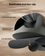 ProtoArc Seat Cushion for Tailbone Pain Relief, Office Chair Cushion, Coccyx Cushion, Ergonomic Memory Foam Seat Cushion for Home, Car, Pressure Relief Pad for Hip, Coccyx, All Day Comfort - Coffee