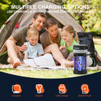 Solar Bug Zapper Outdoor,Cordless Rechargeable Mosquito Zapper, 4200V High Power,45000Hrs Working Life,IP66 Waterproof,Electric Fly Zapper Zapper for Outdoor Home Garden Patio Backyard