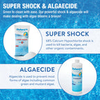 Doheny's Ultimate Pool Opening Start-Up Kit | Includes Metal Out, Algae Control, Clarifier & Super Shock | Prevents Stains, Rust & Scale | Free 10-Pack Test Strips | Pro-Grade Pool Chemicals