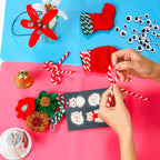 Christmas Pipe Cleaners,420 Pcs Pipe Cleaners Craft Set Including 320Pcs Pipe Cleaners &100Pcs Wiggle Googly Eyes Self Adhesive for Home&School DIY Art Crafts Daily or Christmas Decoration