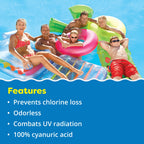 In The Swim Pool Stabilizer – 100% Cyanuric Acid for Chlorine Protection and Efficiency - 25 Pound