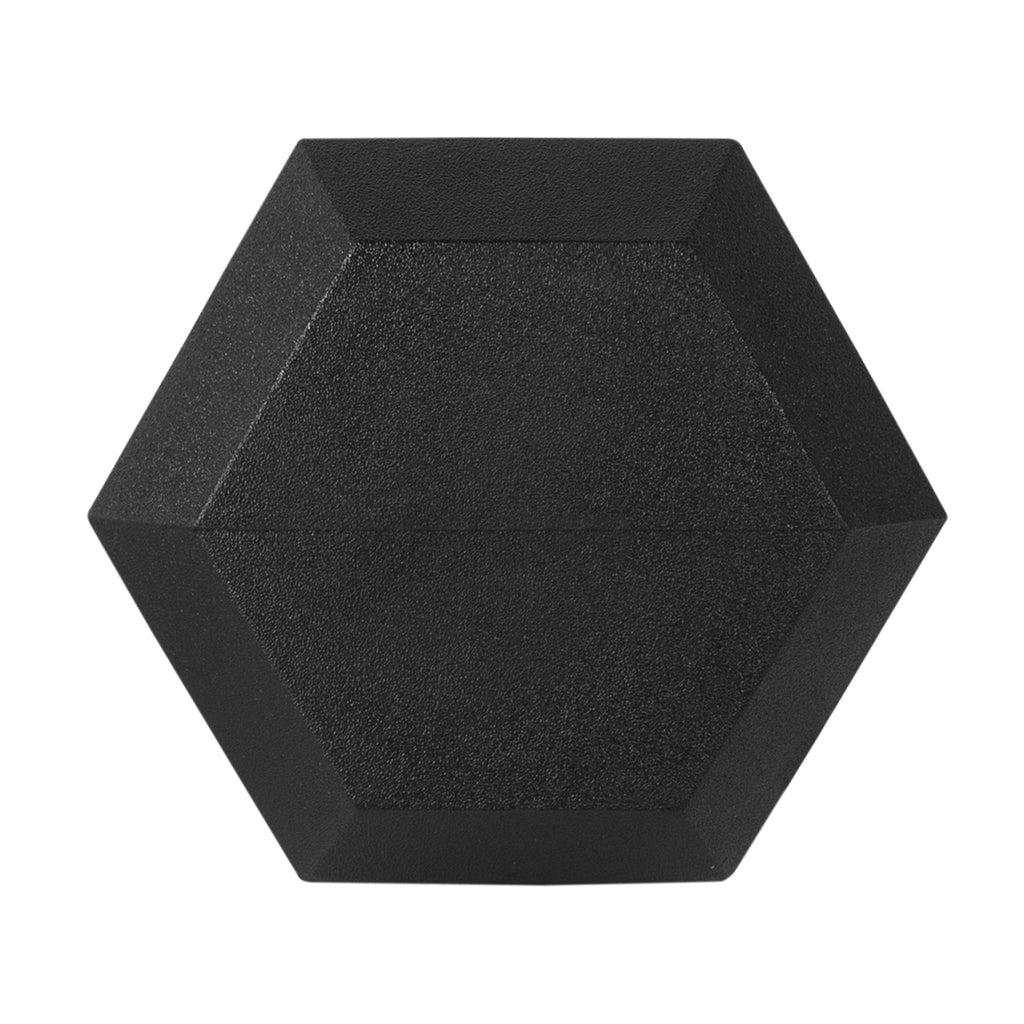 CAP Barbell Coated Dumbbell Weights with Padded Grip, 8-Pound, Black