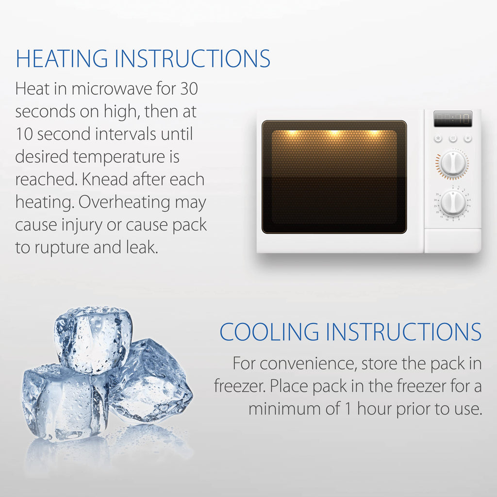 Core Products Soft Comfort CorPak, No Frost Hot and Cold Therapy Pack - 11" x 15", Made in The USA
