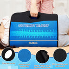 TrelaCo 2 Pcs Bedridden Patient Turning Device Set, Including 1 Turning Pillow and 1 Turning Belt, Prevent Muscle Atrophy for Elderly Seniors Disability Prevention Bed Sore Aid Care(Blue)
