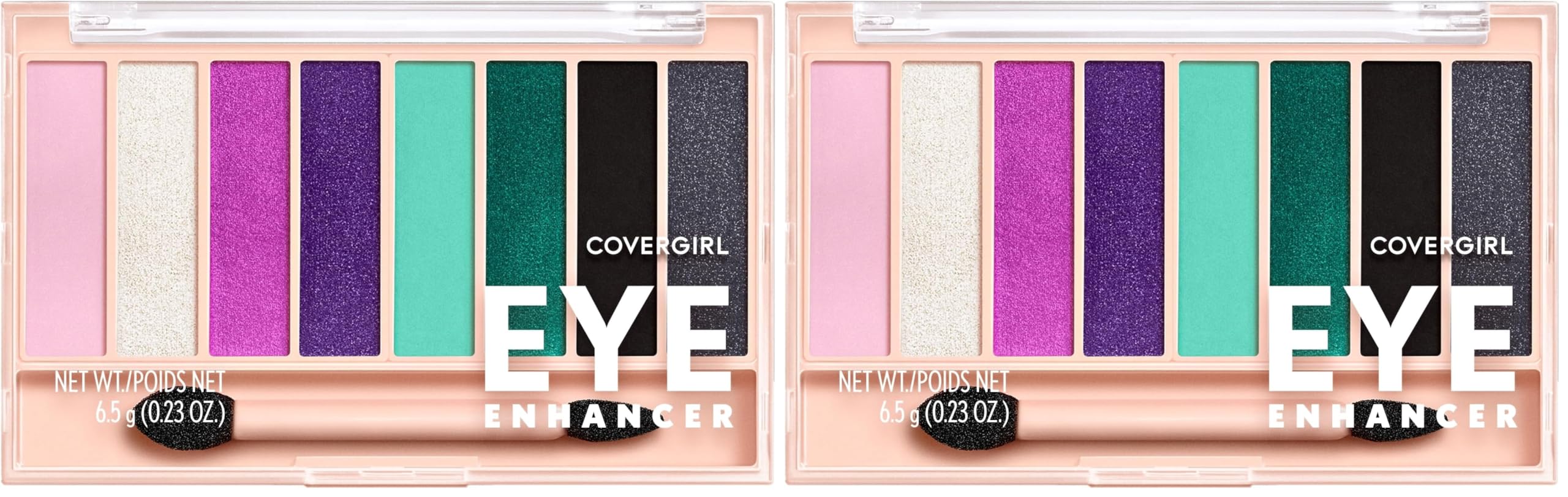 COVERGIRL TruNaked Eye Shadow Palette Pack, That’s Rad, 1 Count (Pack of 2)