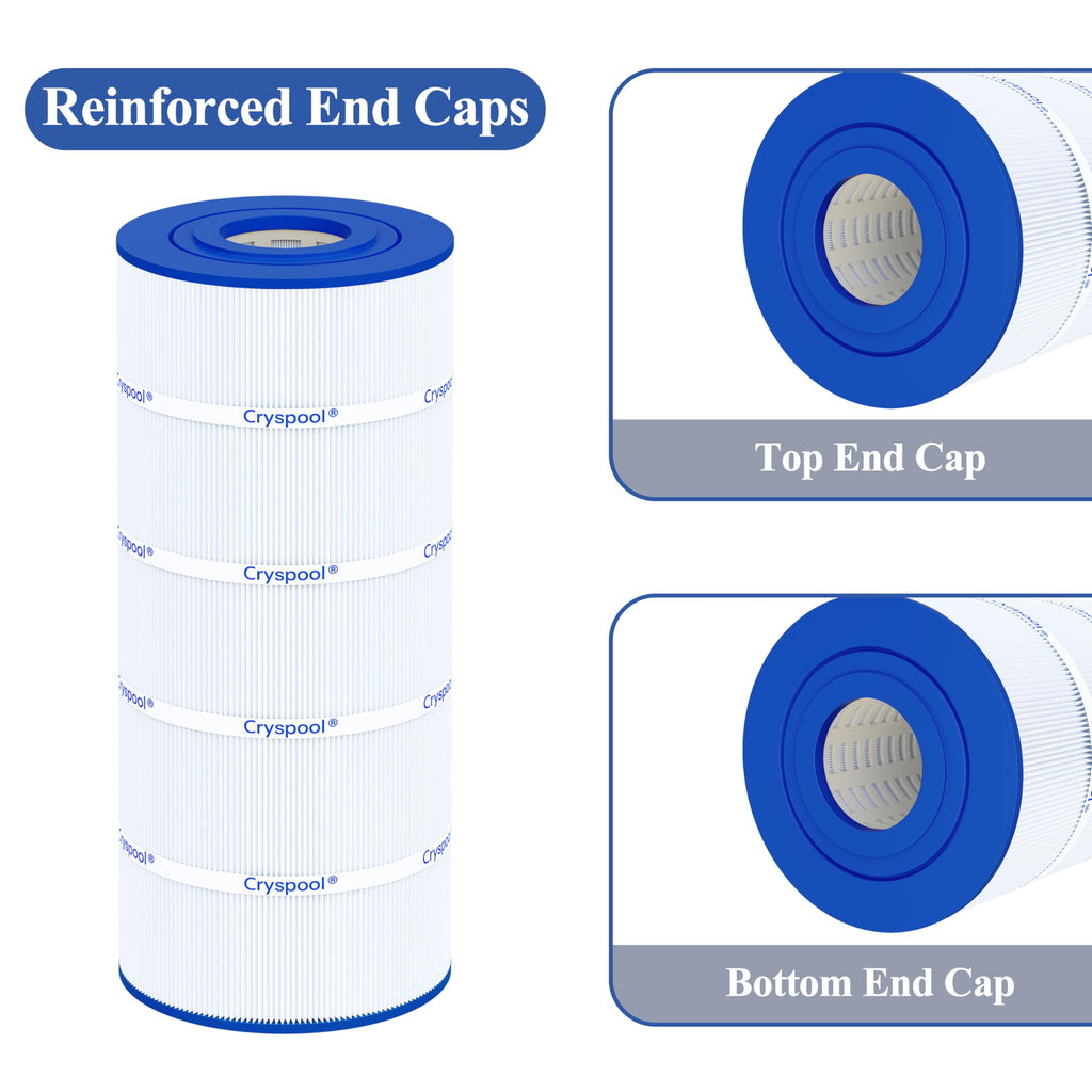 Cryspool® C150S Filter Compatible with CX150XRE, SwimClear C150S, cs150e, C-9441, PA150S, 150 Sq. Ft Pool Filter Cartridge, 1 Pack