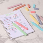 Aesthetic Highlighters No Bleed, 8 Pack, Candy Colors
