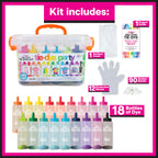 Tulip One-Step Tie-Dye Party Kit, Set of 123