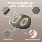 puredown X Large Seat Cushions, 1 Pack Gel Office Chair Pads with Non-Slip Backing, Tailbone Pain Relief Cushion, Washable Car Booster Seat Cushion, 19" x 15" x 5"