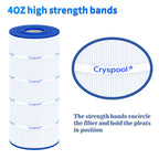 Cryspool® C150S Filter Compatible with CX150XRE, SwimClear C150S, cs150e, C-9441, PA150S, 150 Sq. Ft Pool Filter Cartridge, 1 Pack