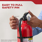 Kidde Fire Extinguisher for Home & Office Use, 2-A:10-B:C, 7.13 Lbs., Hose & Wall Mount (Included)